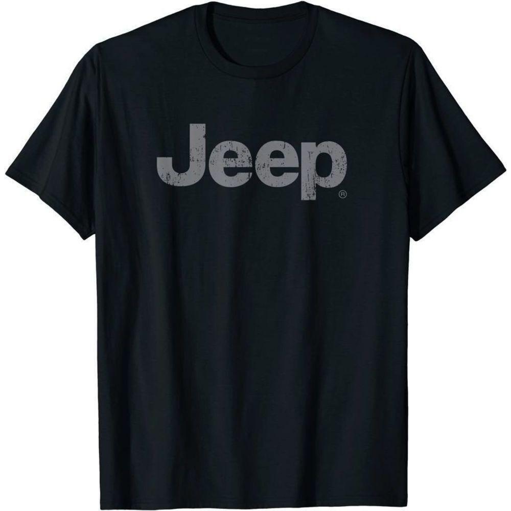 Jeep Distressed Iconic Logo Off Road Adventure T Shirt